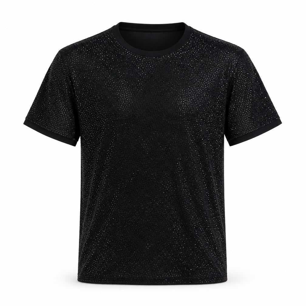 By Malene Birger Black Sequin Unisex Shirt Medium