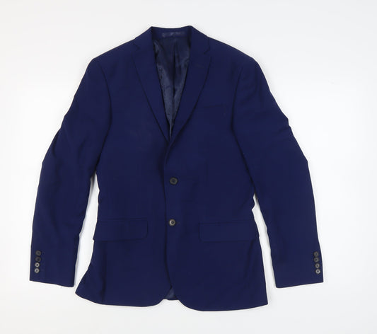 Scott & Taylor Men's Blue Blazer - 36 Regular Fit
