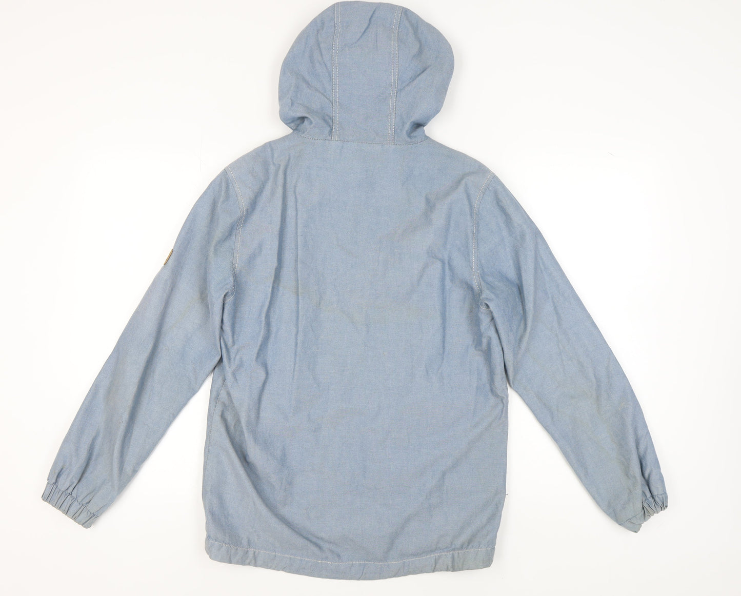 Lyle & Scott Men's Blue Hooded Windbreaker Jacket S