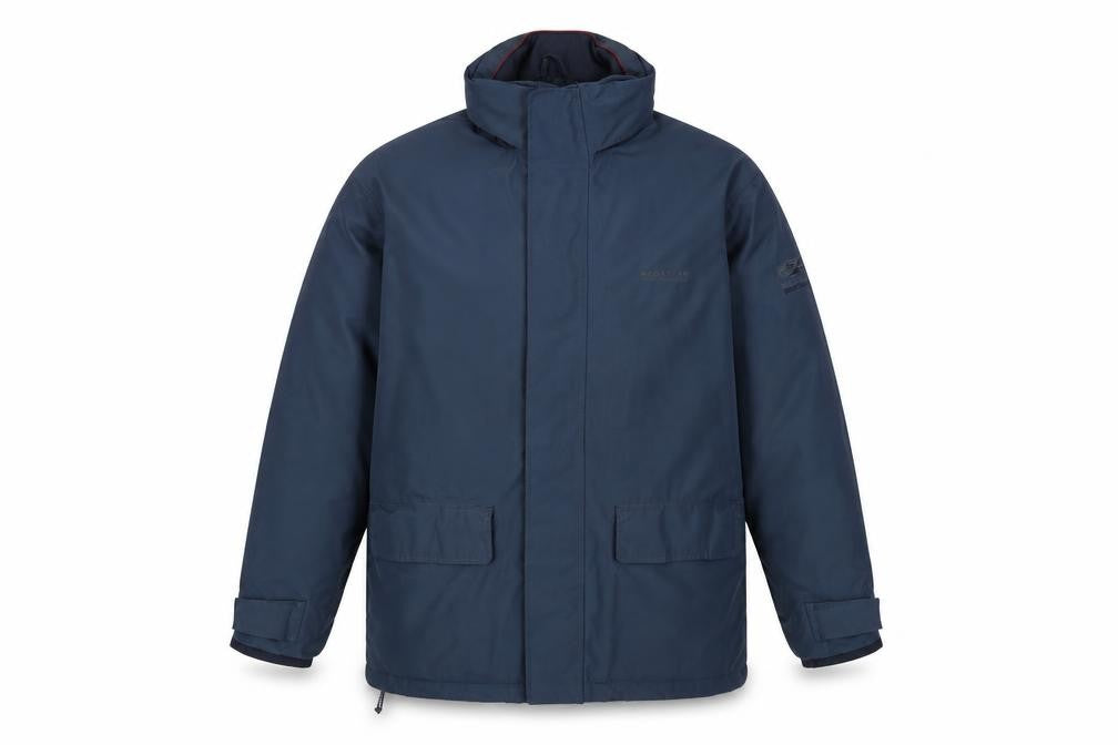 Regatta Men's Blue Hooded Parka Jacket Size M