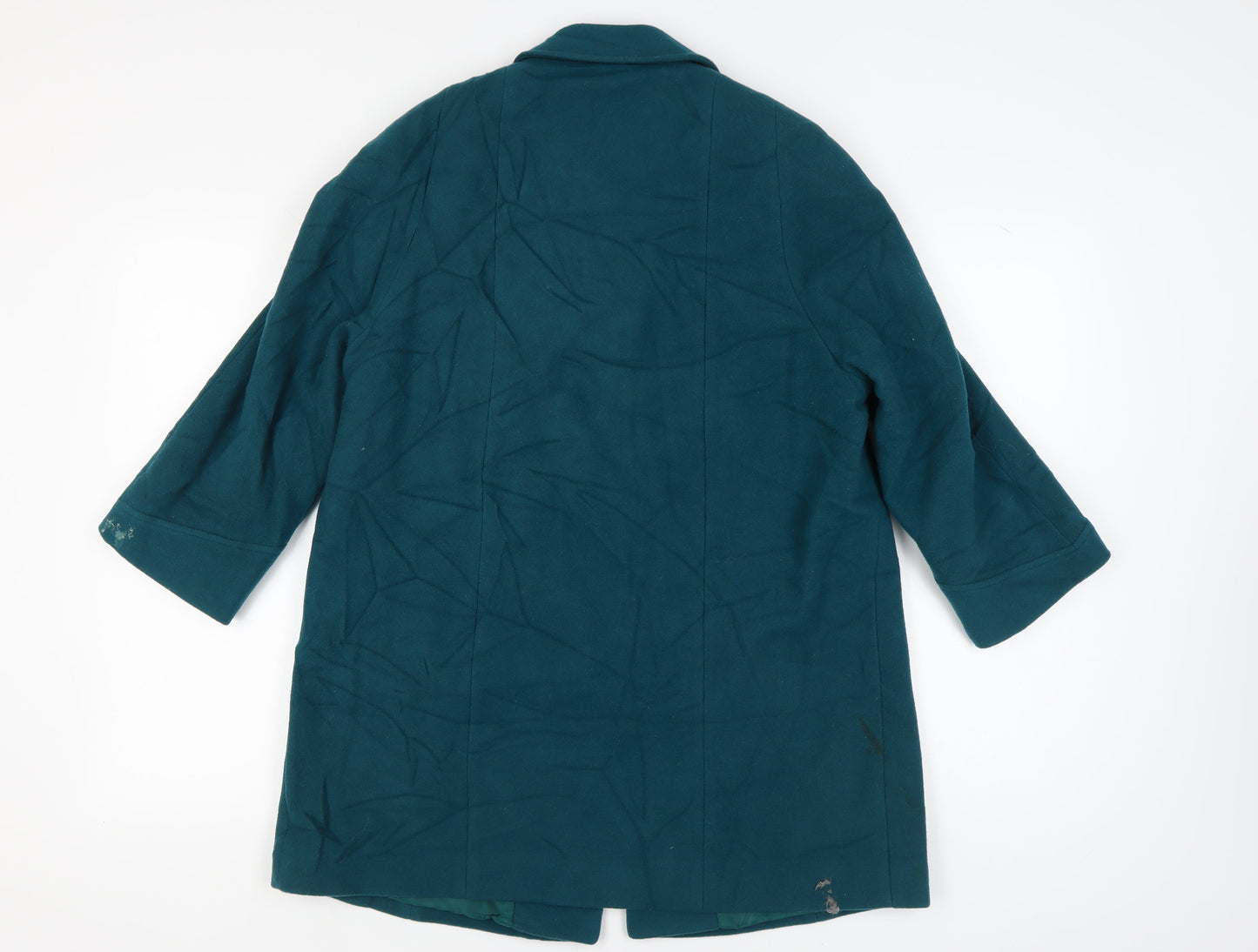 Eastex Women's Green Wool Overcoat Size 10