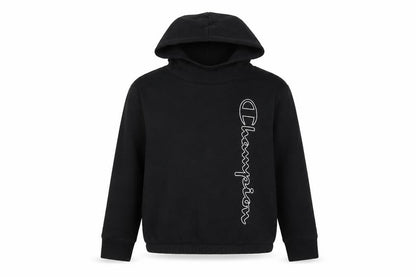 Champion Girls Black Medium Pullover Hoodie