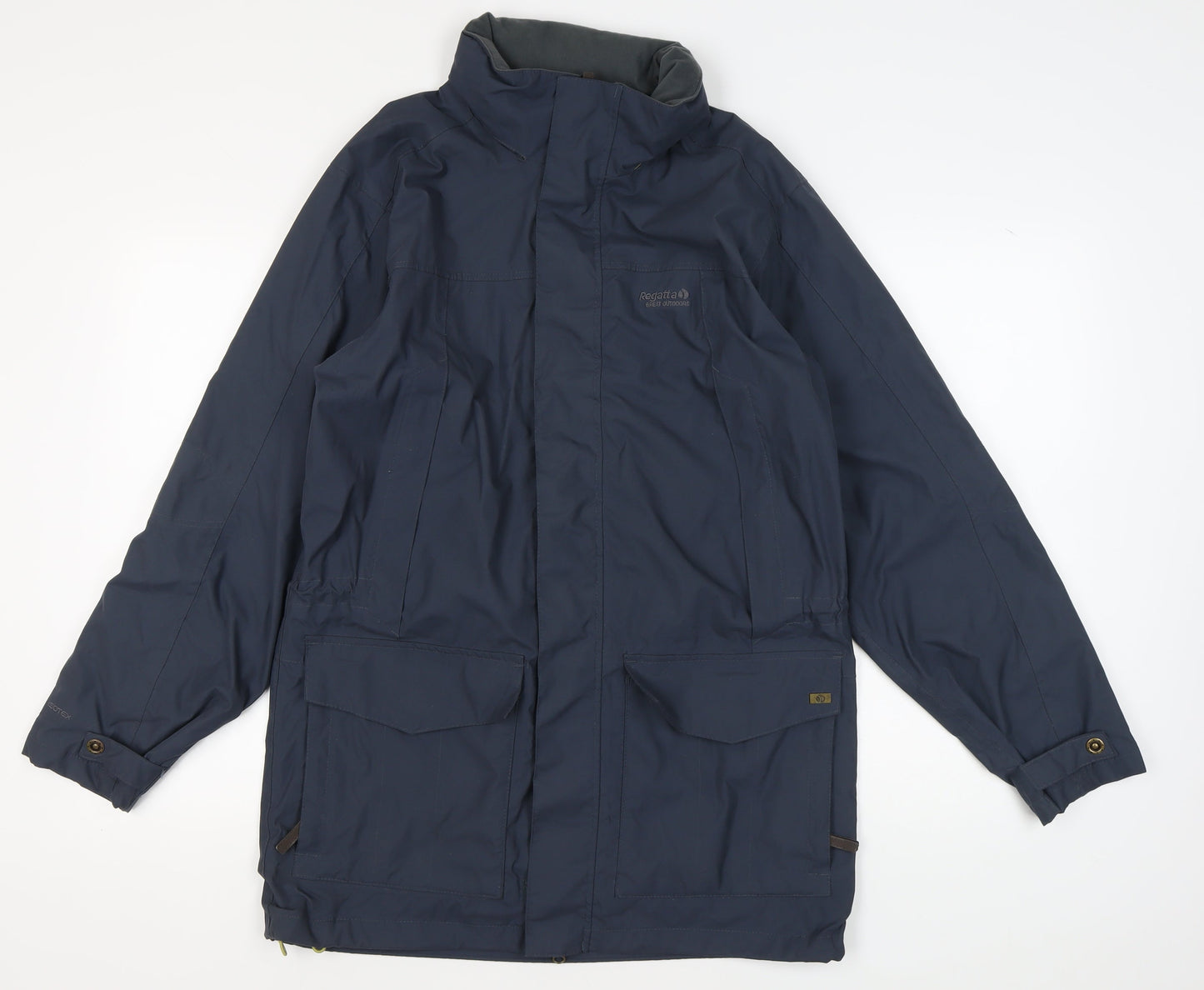 Regatta Men's Blue Parka Jacket Size S