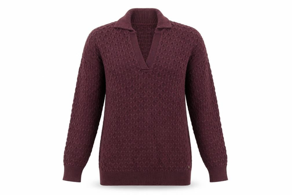 Fat Face Women's Purple Jumper Size 8