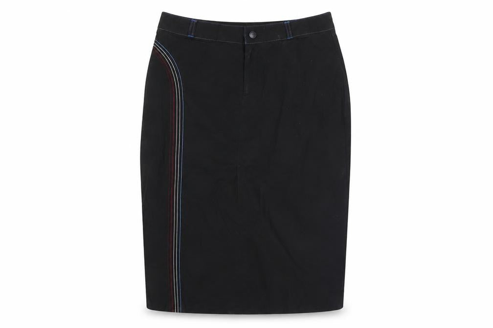 Firetrap Women's Black Knee-Length Pencil Skirt, Size S