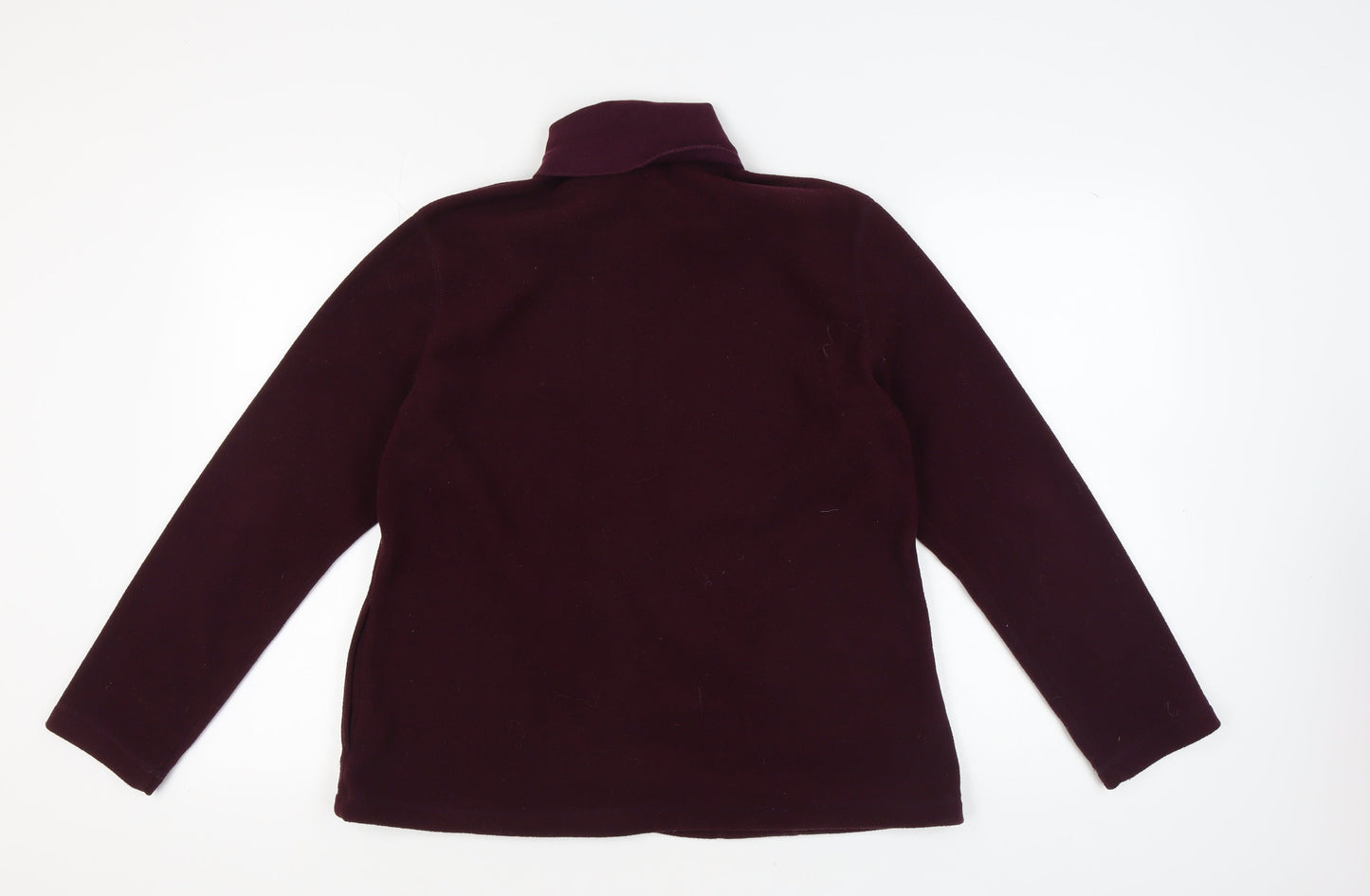 Van Heusen Men's Purple Full Zip Jacket L