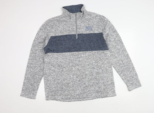 Atlasformen Men's Grey Pullover Sweatshirt L