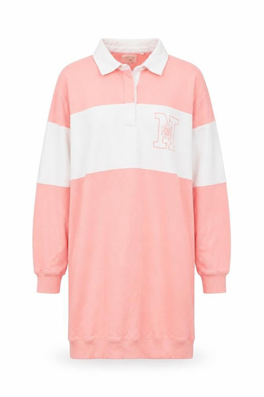 Next Women's Pink Collared Shirt Dress Size 10