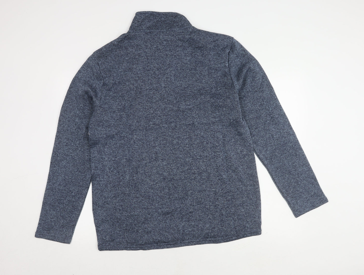 Atlasformen Men's Blue 1/2 Zip Sweatshirt M