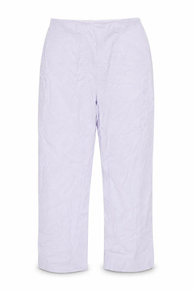 Minuet Women's Check Trousers, Size 10, Made in UK