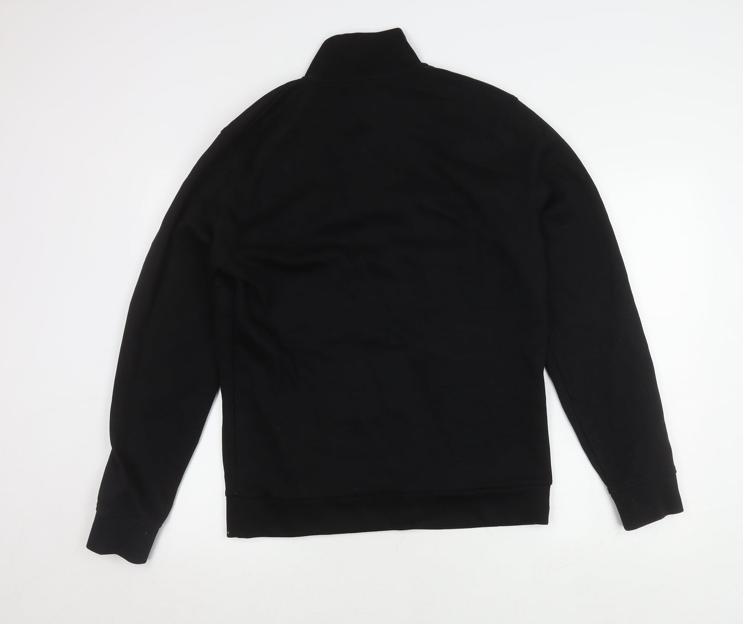 Next Men's Black High Neck Sweatshirt M