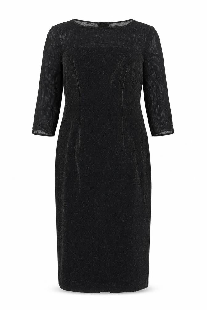 Marks & Spencer Black Sheath Dress, Size 12