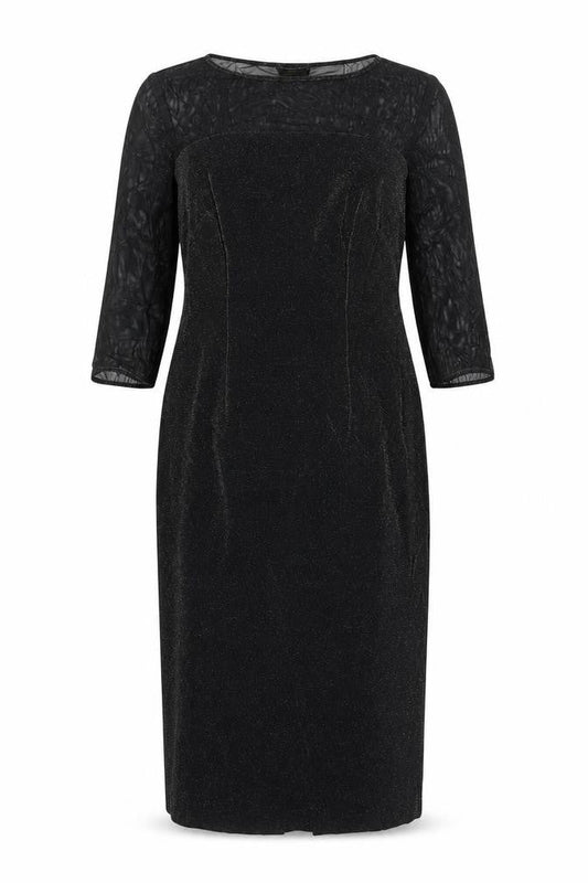 Marks & Spencer Black Sheath Dress, Size 12