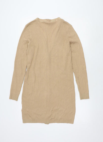 Divided Beige Women's Cardigan V-Neck Size 12