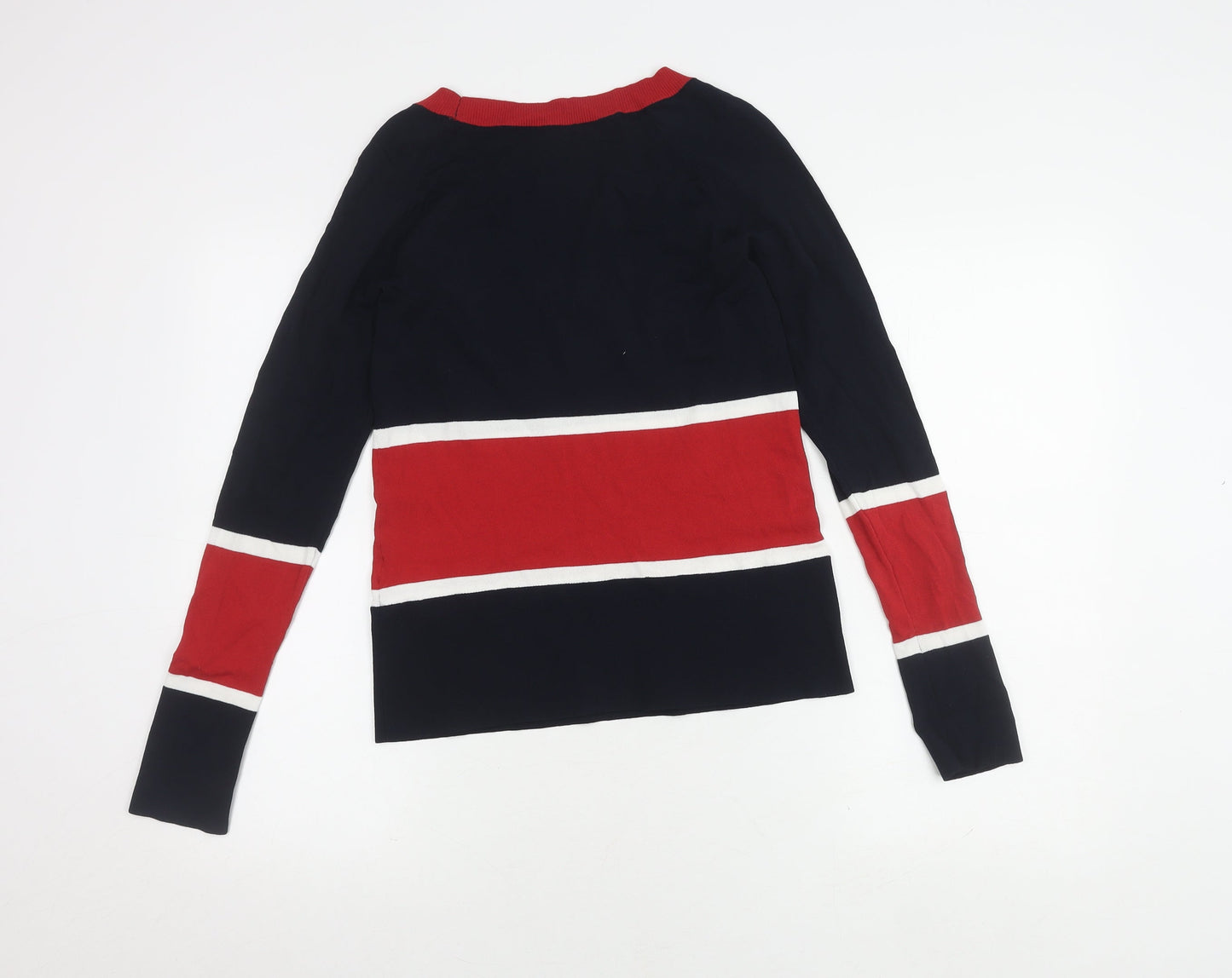 Next Women's Striped Multicoloured Jumper, Size 6