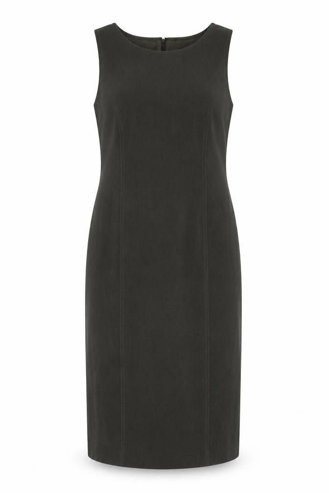 Platinum Women's Grey Sleeveless Dress Size 12