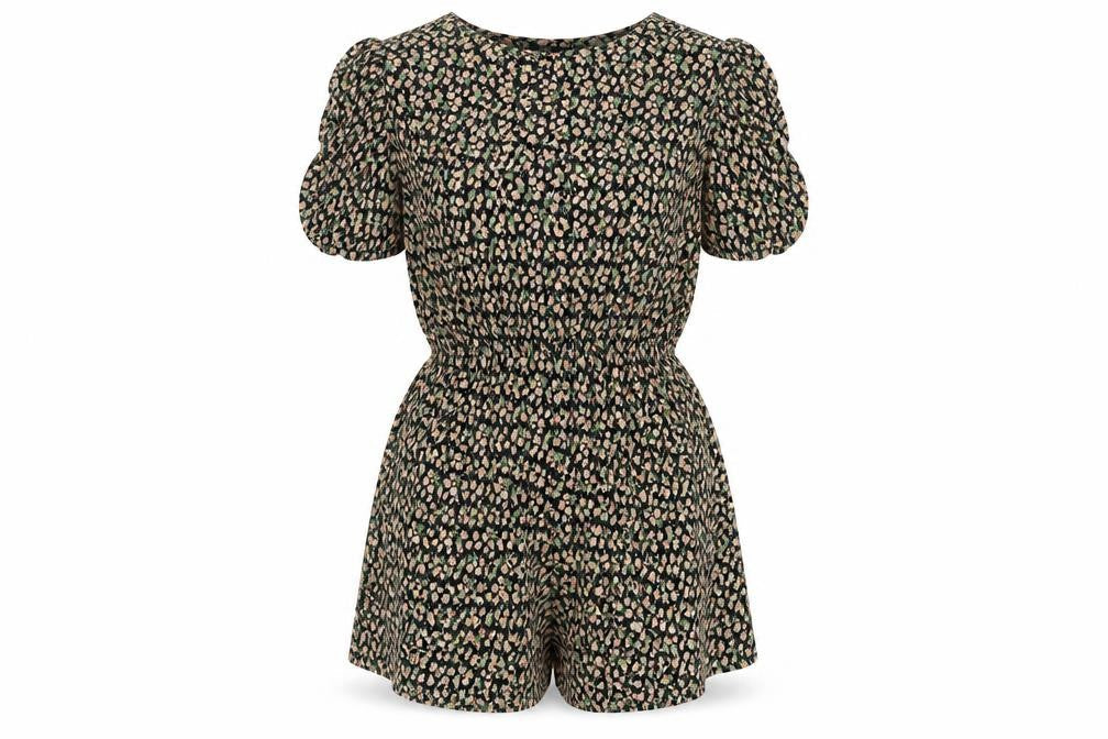 River Island Women's Floral Playsuit Multicoloured Size 6