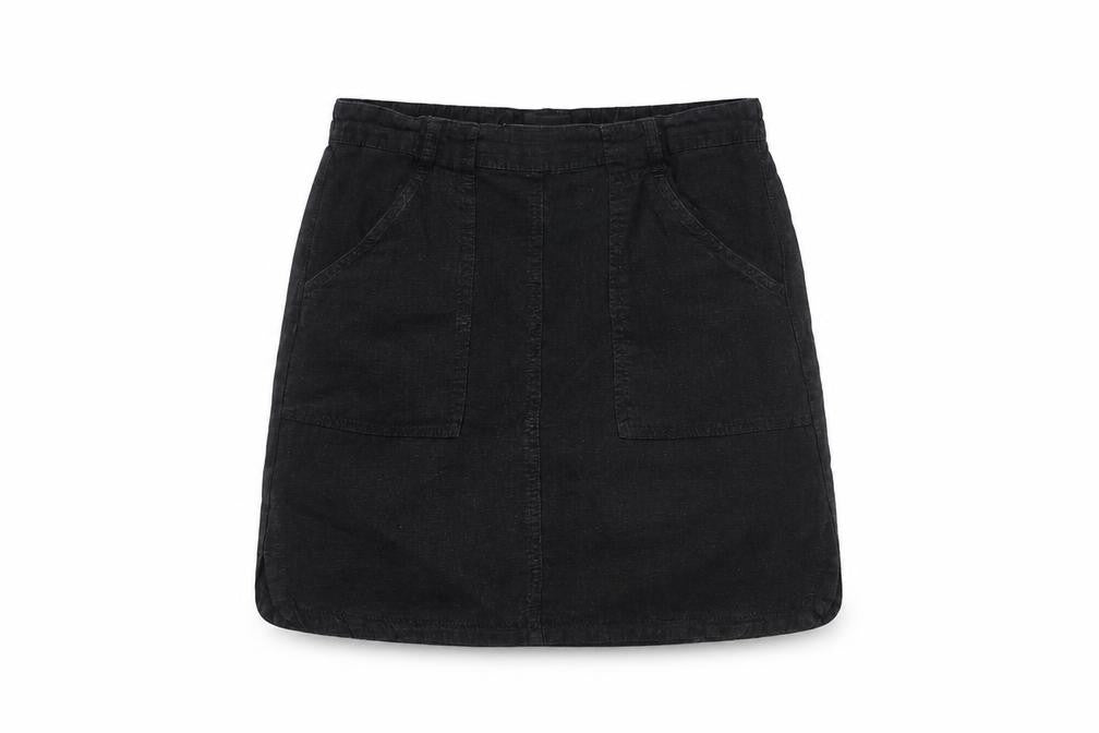 Next Women’s Black Linen Pencil Skirt, Size 10