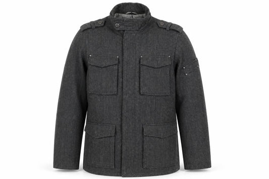 Butler & Webb Men's Grey Military Jacket L