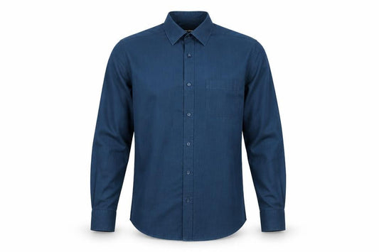 Debenhams Men's Blue Slim Fit Dress Shirt