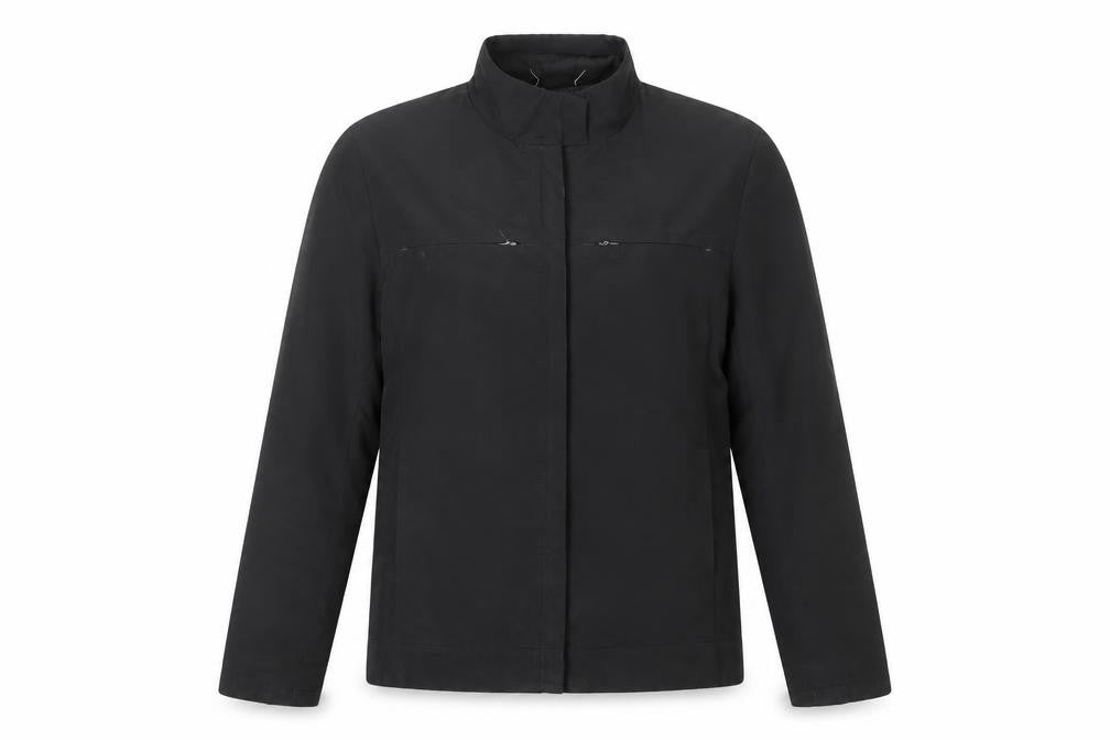 Next Women's Black Jacket Size 12 Regular Zip Casual