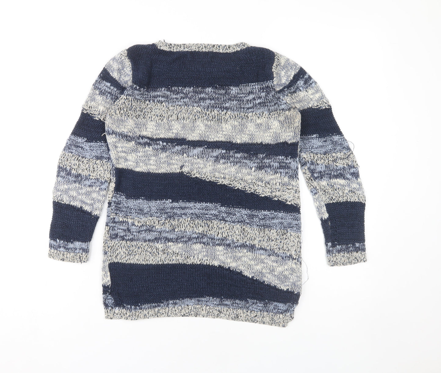 M&Co Women's Multicoloured Striped Knit Jumper 8