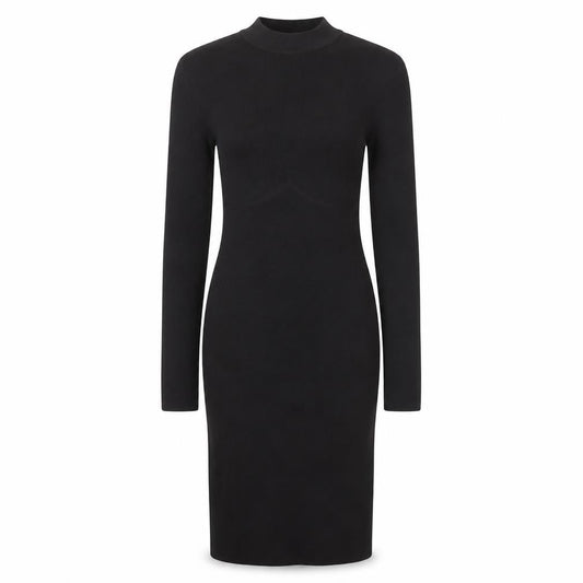 Bershka Women's Black Dress S - Rhinestone Party Wear