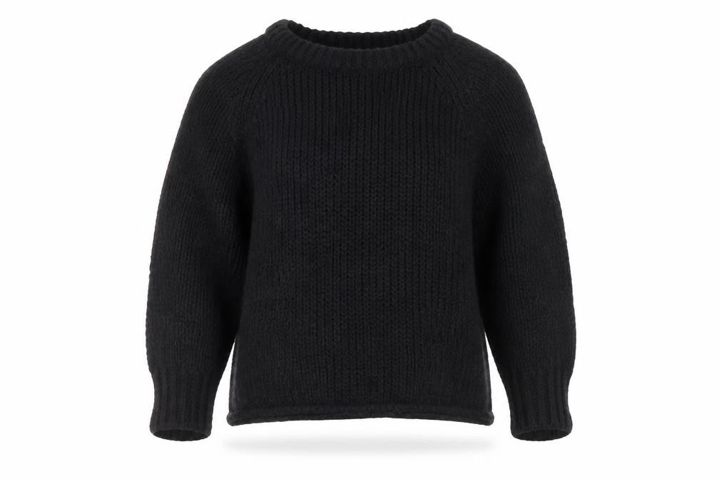Zara Women's Black Pullover Jumper, M, Relaxed Fit