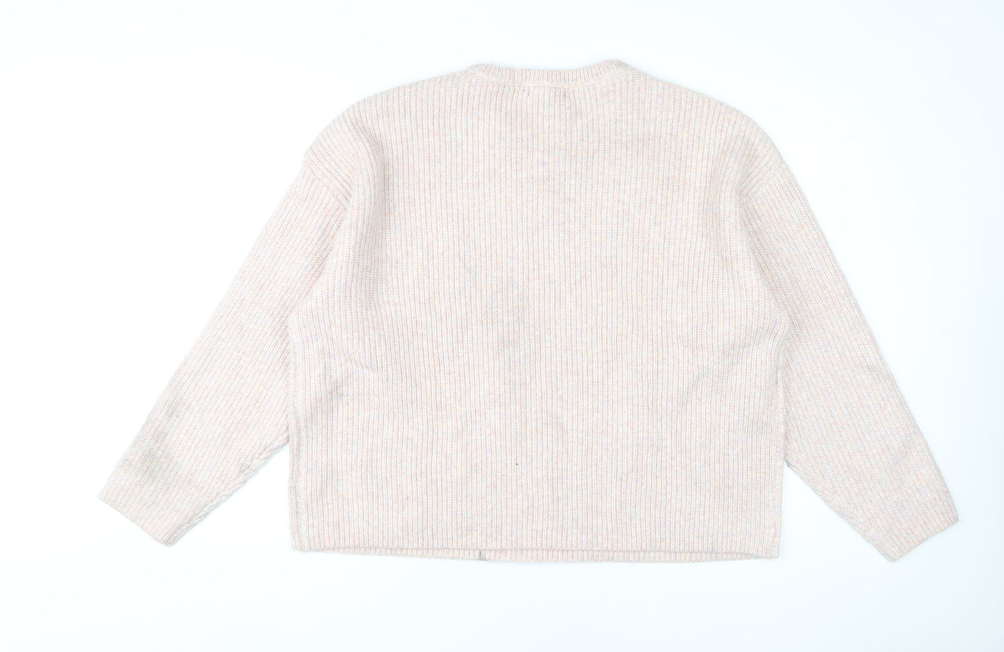 Marks and Spencer Women’s Pink Crew Neck Jumper XL