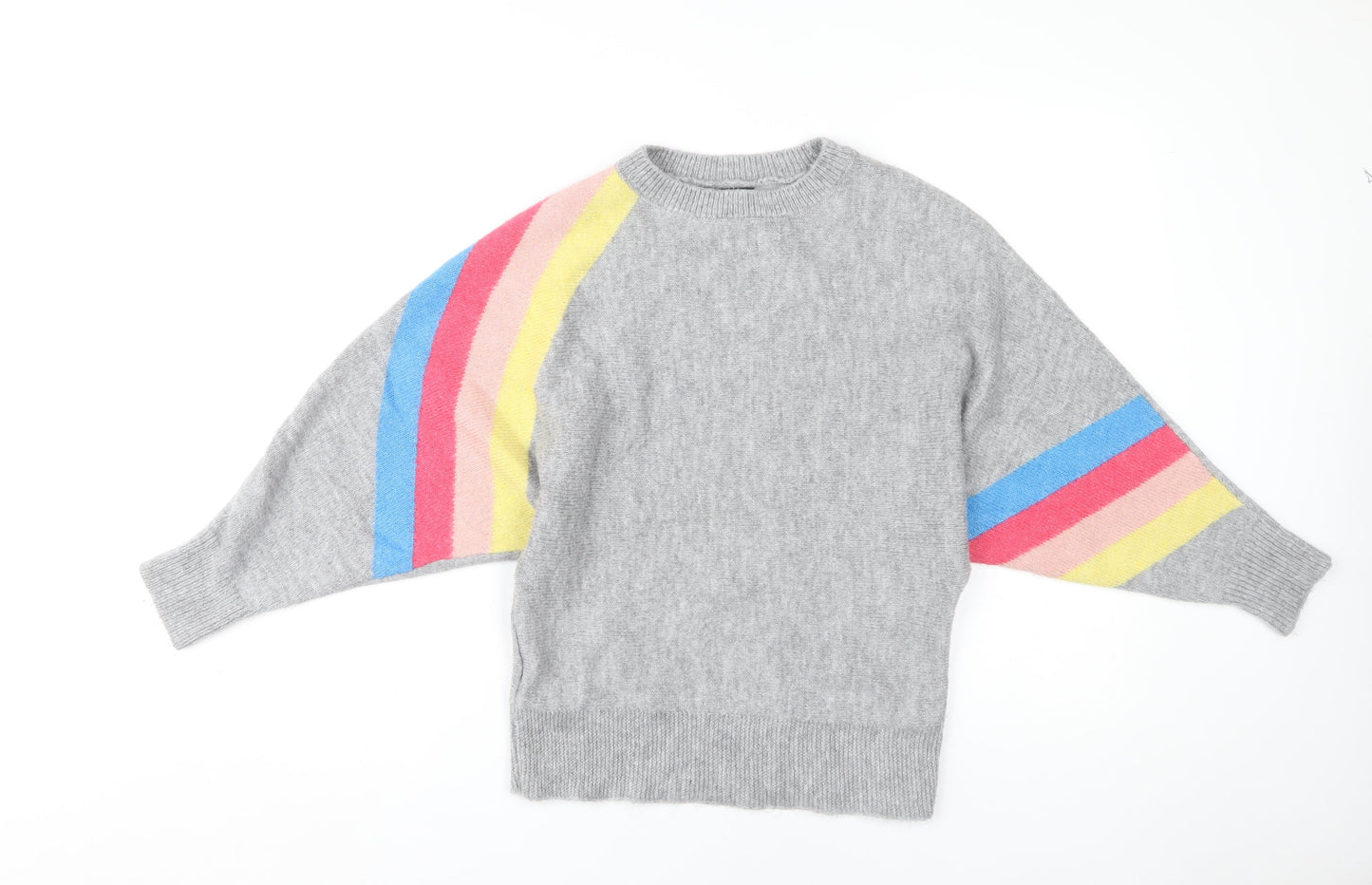 M&Co Women’s Grey Pullover Jumper Size 10