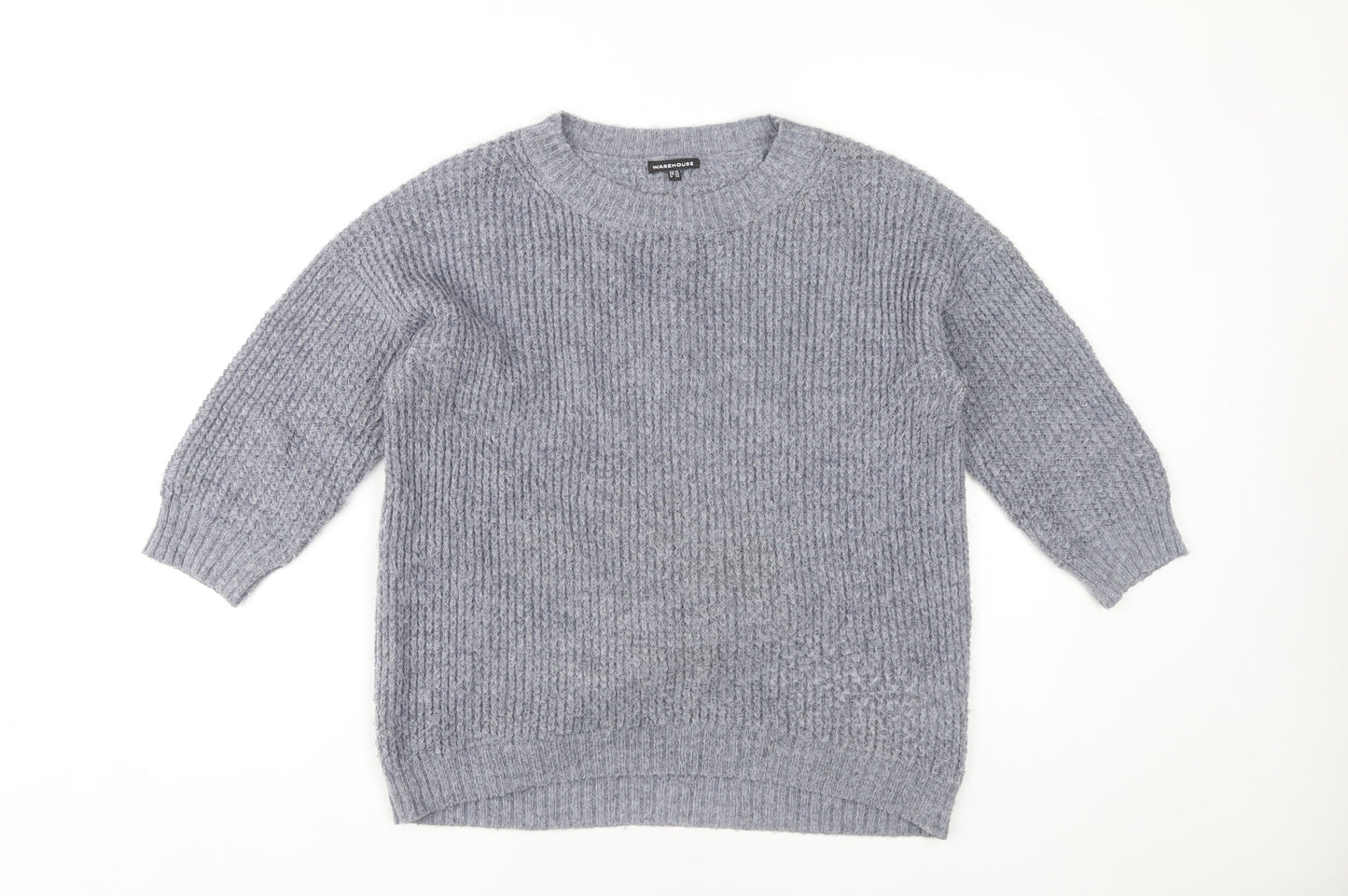 Warehouse Women's Grey Pullover Jumper Size 10