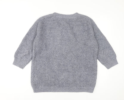 Warehouse Women's Grey Pullover Jumper Size 10