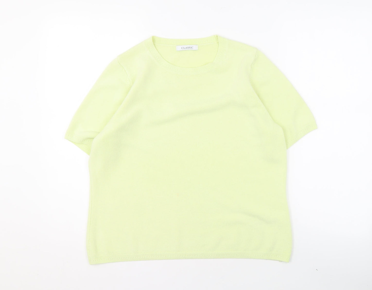 Marks and Spencer Women's Green Pullover Jumper Size 14