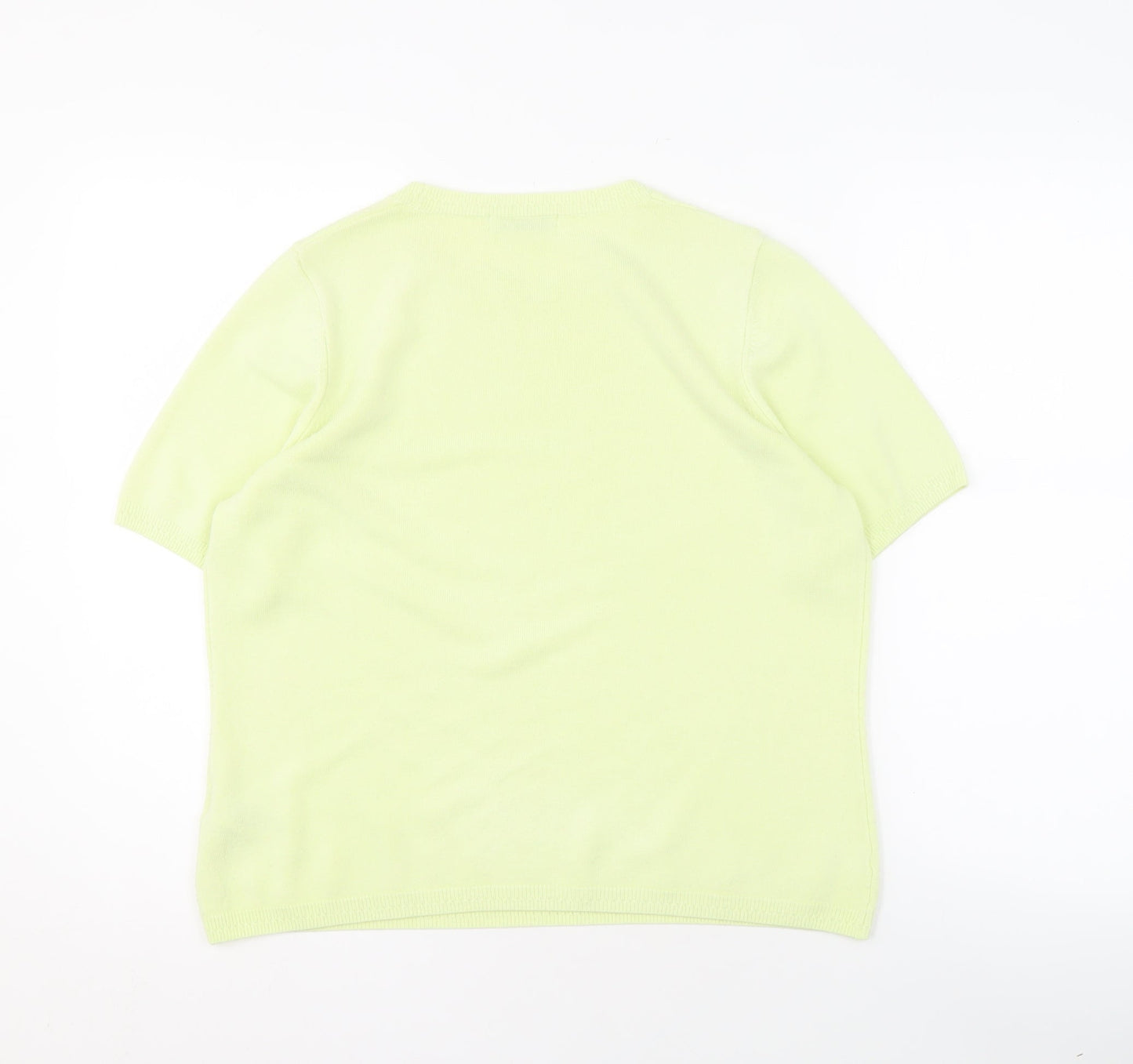 Marks and Spencer Women's Green Pullover Jumper Size 14