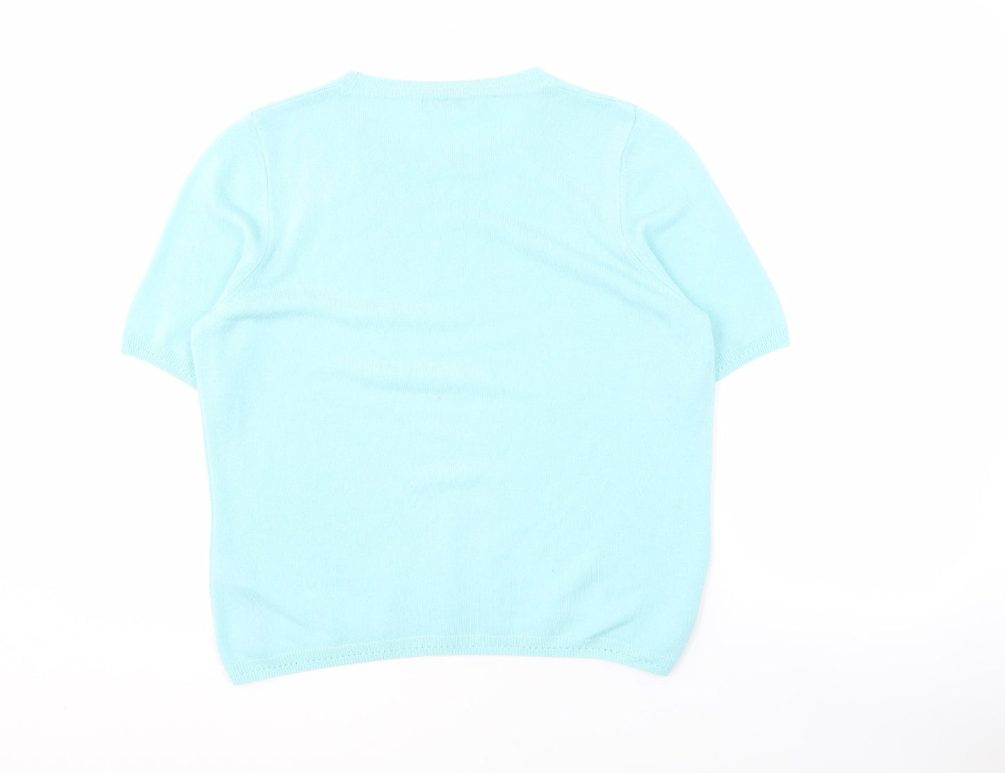 Marks and Spencer Women's Blue Pullover Jumper, Size 14