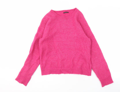 Additional front view of Roman Women's Pink Knit jumper -, size S