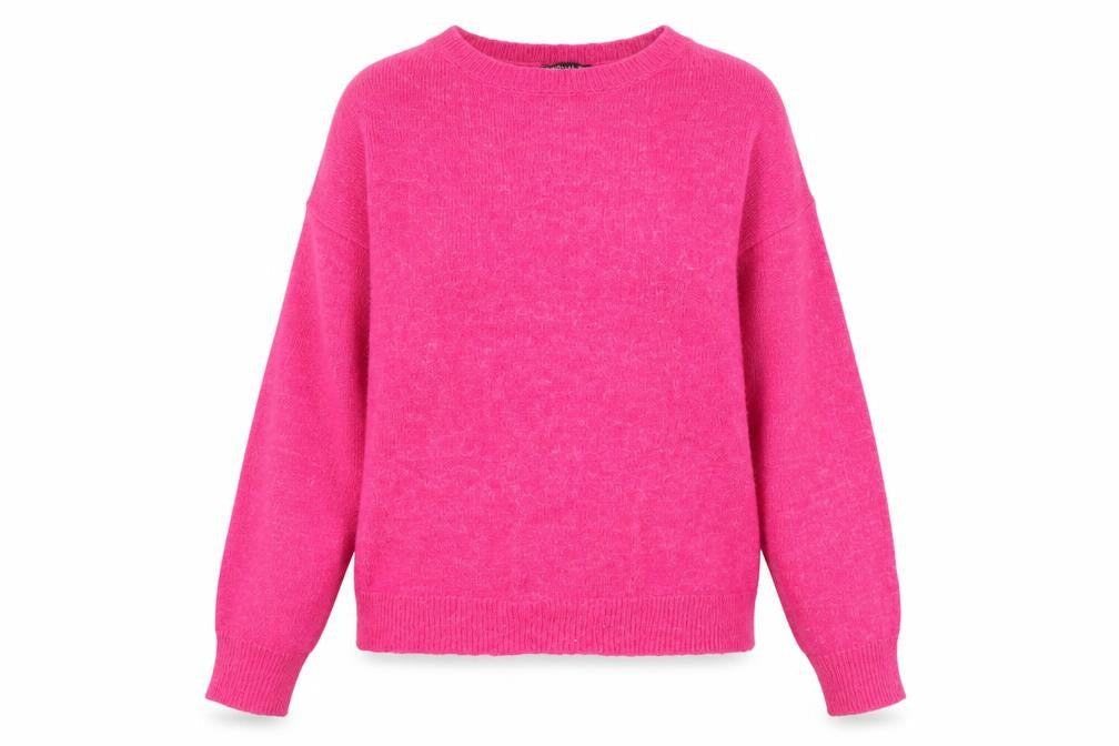 Roman Women's Pink Knit Pullover Jumper - Size S