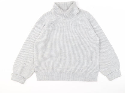 Next Women’s Grey Roll Neck Pullover Jumper L
