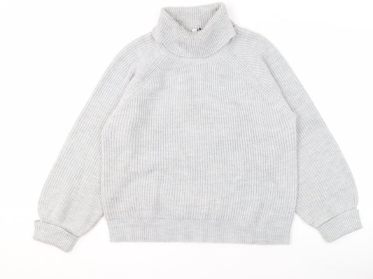Next Women’s Grey Roll Neck Pullover Jumper L