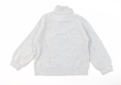 Next Women’s Grey Roll Neck Pullover Jumper L
