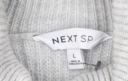 Next Women’s Grey Roll Neck Pullover Jumper L