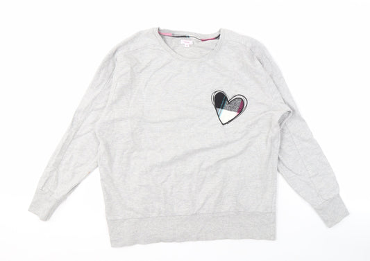 Therapy Women's Grey Pullover Sweatshirt M