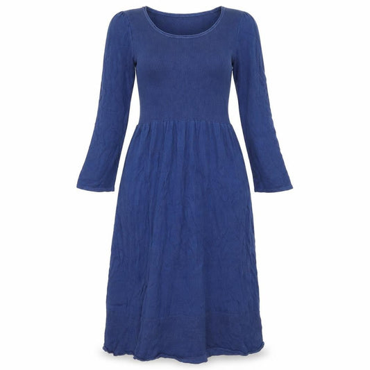 Kaliko Women's Blue Midi Dress Size 10