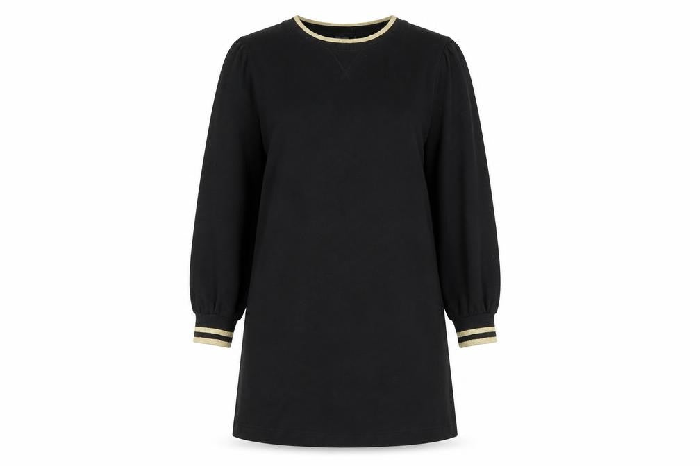 John Lewis Women's Black Long Sleeve Dress M