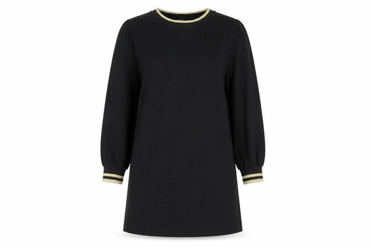 John Lewis Women's Black Long Sleeve Dress M