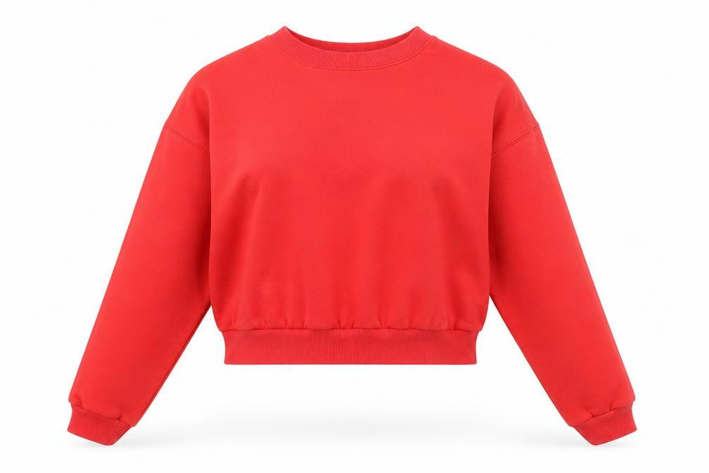 H&M Women's Red XS Pullover Sweatshirt Casual