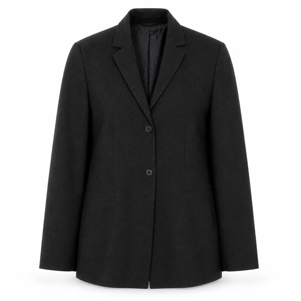 Planet Women's Black Suit Jacket, Size 10, Two-Button