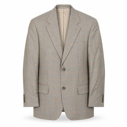 Farah Men's Multicoloured Checked Wool Blazer, Size 38R