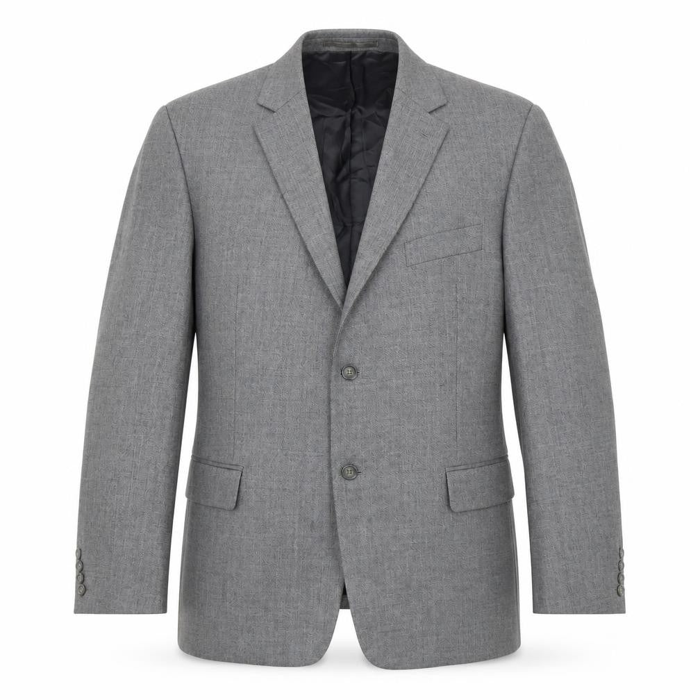 Debenhams Men's Grey Wool Blazer Size 44S