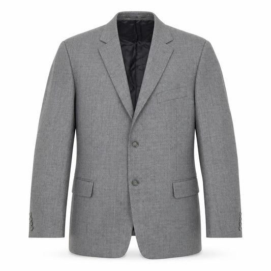 Debenhams Men's Grey Wool Blazer Size 44S